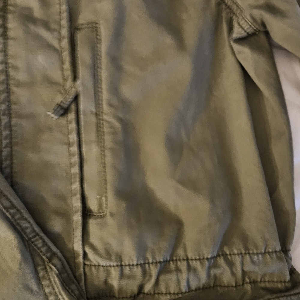 Madewell Outbound Army Green Field Utility Cargo Jacket Women's Size XS - Picture 7 of 10